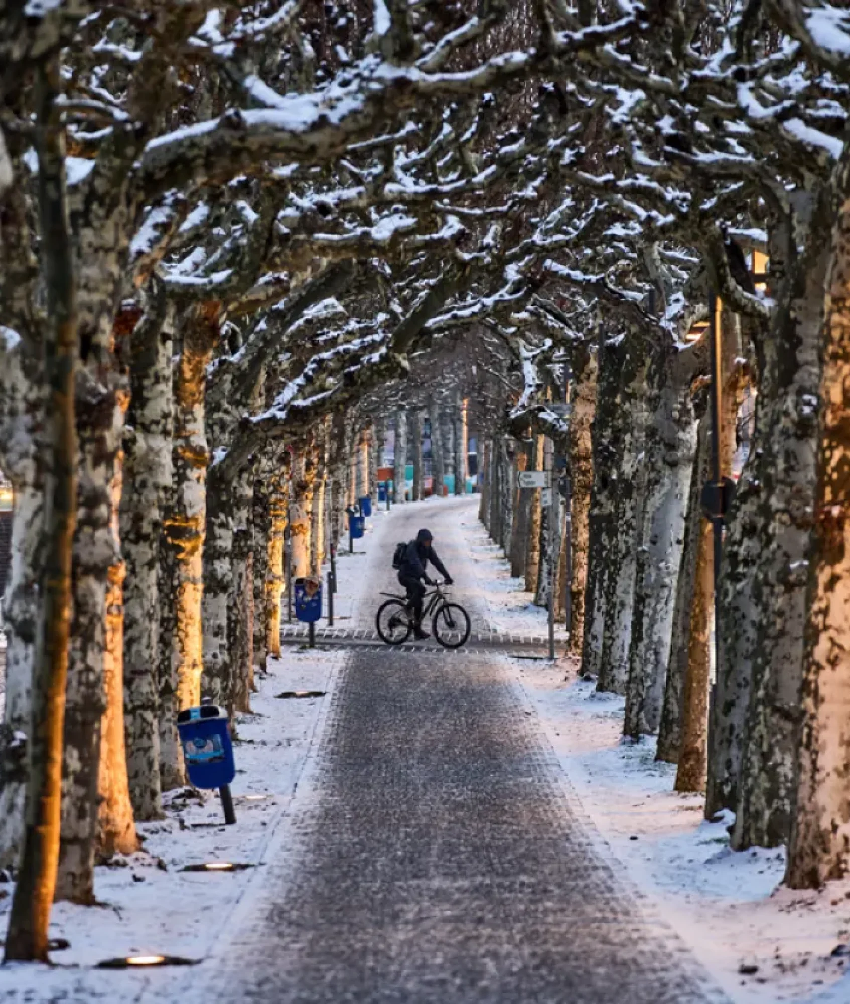 Nieve y hielo paralizan vuelos y bloquean carreteras en Europa